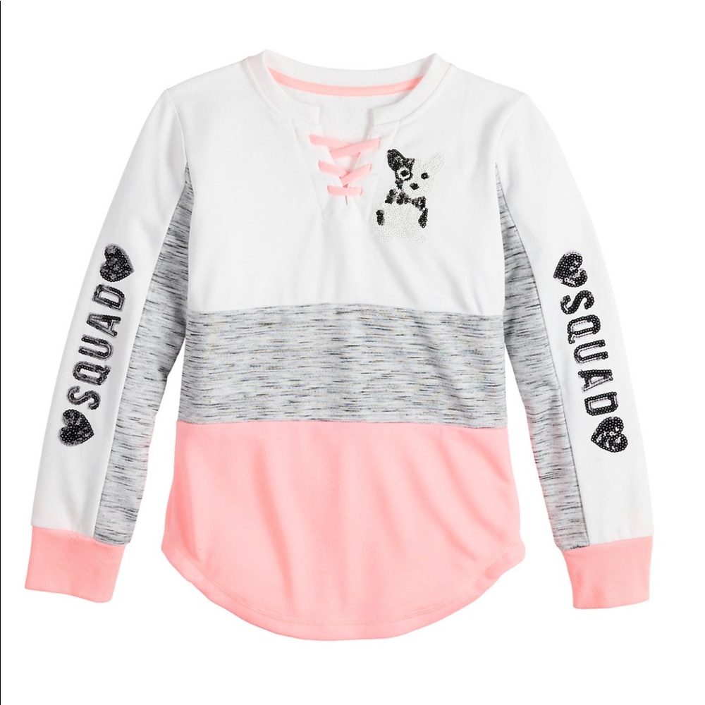 Girls'  7 - 16 Miss Chievous Lace Up Pullover